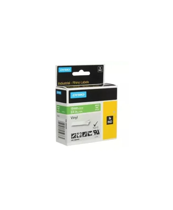 Dymo Vinyl Ταινία Ετικετογράφου σε Λευκό Χρώμα