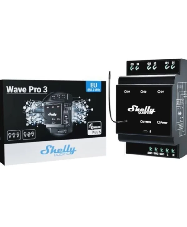 Qubino Smart Ενδιάμεσος Διακόπτης με Σύνδεση Z-Wave