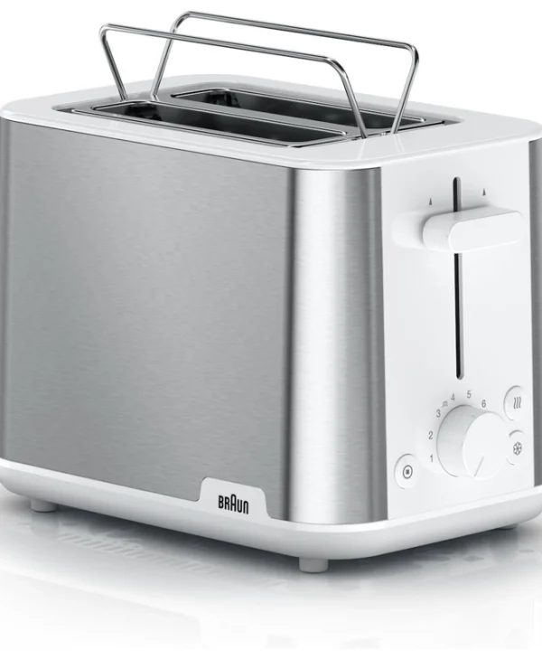 Braun HT 1510 Φρυγανιέρα 2 Θέσεων 900W Λευκή