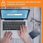 Western Digital My Passport Ultra USB 3.0 / USB-C Εξωτερικός HDD 6TB 2.5" Μπλε - Image 4