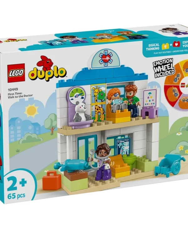 LEGO Duplo First Time: Visit to the Doctor για 2+ ετών Ετών 65τμχ