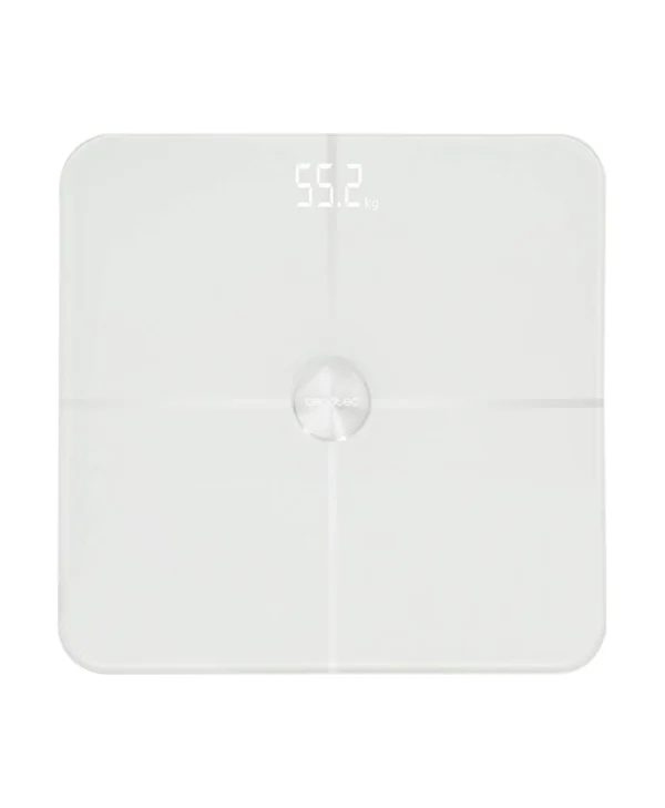 Cecotec Surface Precision 9600 Smart Healthy Smart Ζυγαριά 180kg με Λιπομετρητή & Bluetooth Λευκή