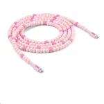 Club3D USB 2.0 Cable USB-C male - USB-C 60W Ροζ 2m