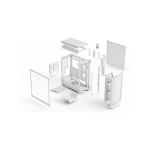 Fractal Design Ambience Pro RGB White TG Clear Tint Gaming Midi Tower Κουτί Υπολογιστή με Πλαϊνό Παράθυρο Λευκό - Image 6