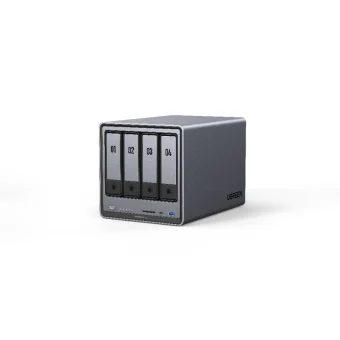 Ugreen DXP4800 Plus NAS Tower με 4 θέσεις για HDD/SSD και 2 θύρες Ethernet