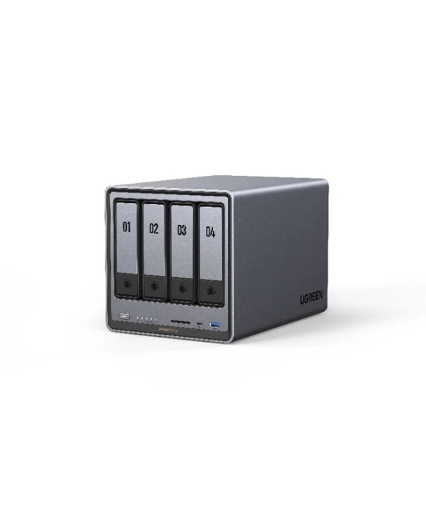 Ugreen DXP4800 Plus NAS Tower με 4 θέσεις για HDD/SSD και 2 θύρες Ethernet