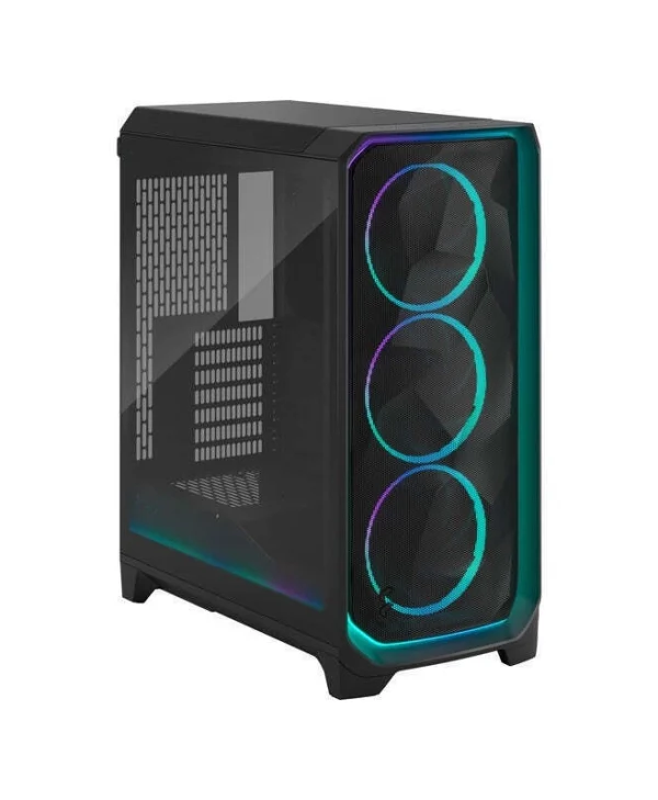 Fractal Design Meshify 3 Ambience Pro RGB Light Tint Gaming Midi Tower Κουτί Υπολογιστή με Πλαϊνό Παράθυρο Μαύρο