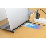 Manhattan USB-C Docking Station με HDMI 4K PD Ethernet και σύνδεση 2 Οθονών Γκρι (190398) 190398 - Image 5