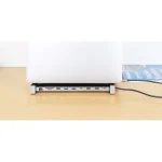 Manhattan USB-C Docking Station με HDMI 4K PD Ethernet και σύνδεση 2 Οθονών Γκρι (190398) 190398 - Image 11