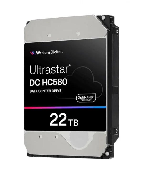 Western Digital Ultrastar DC HC580 22TB HDD Σκληρός Δίσκος 3.5" SATA III 7200rpm για Server