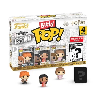Funko Bitty Pop! Movies: Harry Potter - Harry Potter Ron Weasley, Padma Patil, Madame Maxime & Chase Mystery Chase 4τμχ