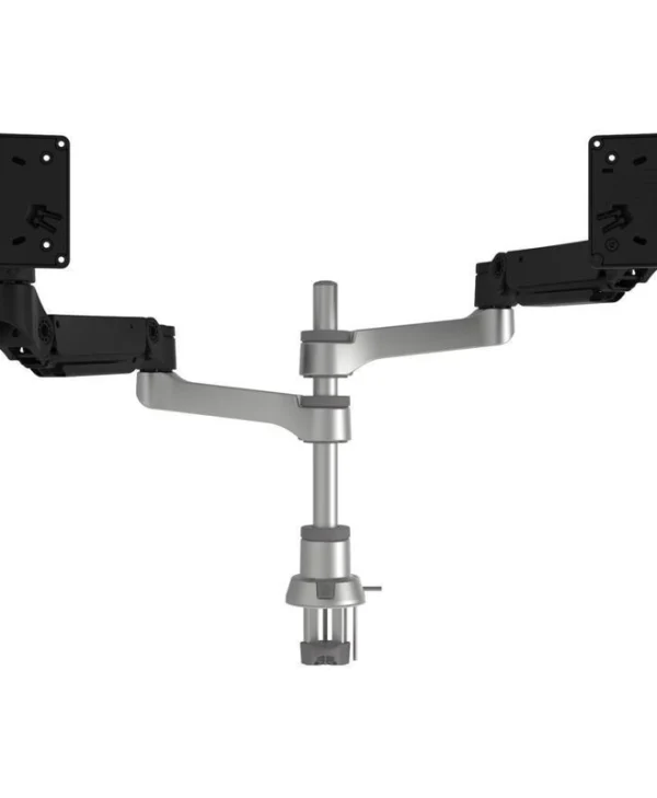 R-Go Tools Βάση Γραφείου για 2 Οθόνες έως 32" με Βραχίονα Ασημί (RGOVLCA4TWSI) RGOVLCA4TWSI