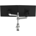 R-Go Tools Βάση Γραφείου για 2 Οθόνες έως 32" με Βραχίονα Ασημί (RGOVLCA4TWSI) RGOVLCA4TWSI - Image 2