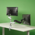 R-Go Tools Βάση Γραφείου για 2 Οθόνες έως 32" με Βραχίονα Ασημί (RGOVLCA4TWSI) RGOVLCA4TWSI - Image 4
