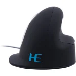 R-Go Tools HE Large Ενσύρματο Εργονομικό Vertical Ποντίκι για Αριστερόχειρες Μαύρο/Ασημί - Image 3