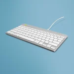 R-Go Tools Compact Πληκτρολόγιο International English Λευκό - Image 2