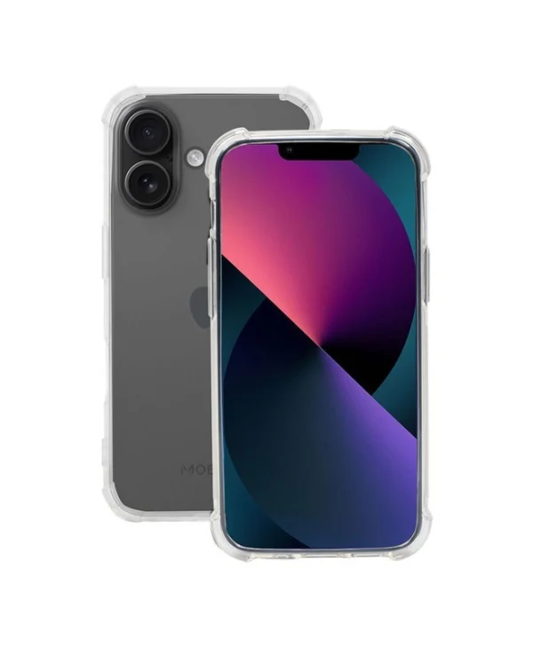 Mobilis Back Cover Σιλικόνης Διάφανο (iPhone 16)