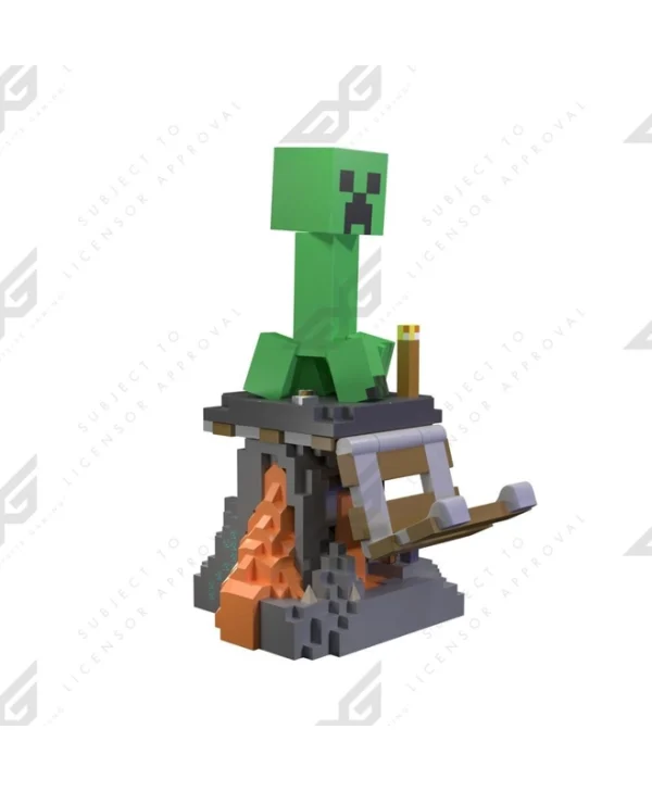 Exquisite Gaming Cable Guys Βάση Γραφείου για Κινητό Minecraft: Creeper
