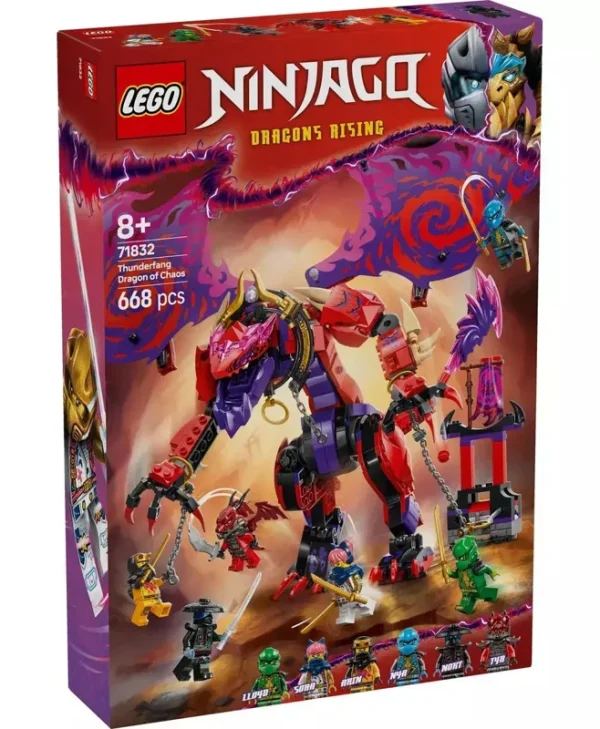 LEGO Ninjago Thunderfang Dragon Of Chaos για 8+ ετών Ετών 668τμχ