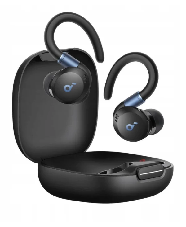 Soundcore by Anker Sport X20 In-ear Bluetooth Handsfree Ακουστικά με Αντοχή στον Ιδρώτα και Θήκη Φόρτισης Μαύρα