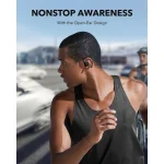 Anker AeroFit Pro Earbud Bluetooth Handsfree Ακουστικά με Αντοχή στον Ιδρώτα και Θήκη Φόρτισης Midnight Black - Image 4