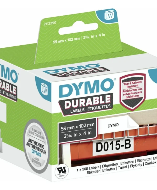 Dymo 300 Αυτοκόλλητες Ετικέτες σε Ρολό για Εκτυπωτή Ετικετών 59x102mm