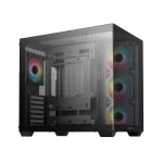 Deepcool CG530 4F Gaming Midi Tower Κουτί Υπολογιστή με Πλαϊνό Παράθυρο και ARGB Φωτισμό Μαύρο - Image 5