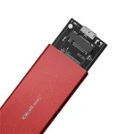 Qoltec Θήκη για Σκληρό Δίσκο M.2 SATA III με σύνδεση USB 3.0 σε Κόκκινο χρώμα - Image 4