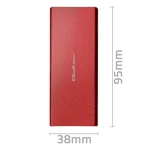 Qoltec Θήκη για Σκληρό Δίσκο M.2 SATA III με σύνδεση USB 3.0 σε Κόκκινο χρώμα - Image 8