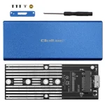 Qoltec Θήκη για Σκληρό Δίσκο M.2 SATA III με σύνδεση USB 3.0 σε Μπλε χρώμα - Image 7