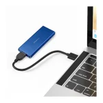 Qoltec Θήκη για Σκληρό Δίσκο M.2 SATA III με σύνδεση USB 3.0 σε Μπλε χρώμα - Image 9