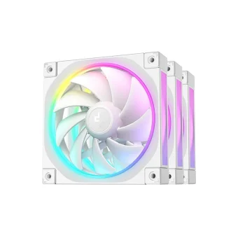Deepcool FL12 Case Fan 120mm με RGB Φωτισμό 3τμχ Λευκό