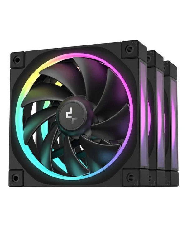 Deepcool FL12-3 IN 1 Case Fan 120mm με RGB Φωτισμό 3τμχ