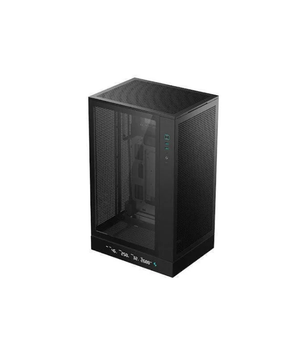 Deepcool CH270 Digital Mini Tower Κουτί Υπολογιστή με Πλαϊνό Παράθυρο Μαύρο