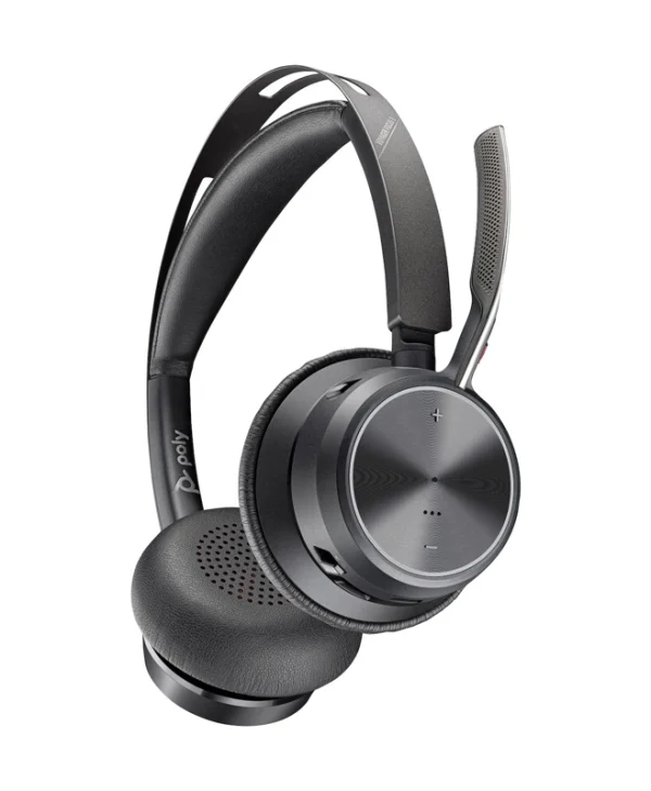 Poly Voyager Focus 2 USB-C On Ear Multimedia Ακουστικά με μικρόφωνο