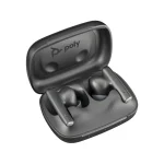 Poly Voyager Free 60 UC +προσαρμογέας BT700 USB-C +βασική θήκη φόρτισης In-ear Bluetooth Handsfree Ακουστικά με Θήκη Φόρτισης Μαύρα - Image 3