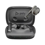 Poly Voyager Free 60 UC +προσαρμογέας BT700 USB-C +βασική θήκη φόρτισης In-ear Bluetooth Handsfree Ακουστικά με Θήκη Φόρτισης Μαύρα - Image 4