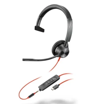 HP Poly Blackwire 3315 3.5mm/USB-C/USB-A 8X217AA