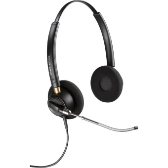 Poly Ep 520v Hs On Ear Multimedia Ακουστικά με μικρόφωνο και σύνδεση 3.5mm Jack