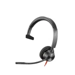 Poly Blackwire 3310 On Ear Multimedia Ακουστικά με μικρόφωνο και σύνδεση USB-A / USB-C - Image 4