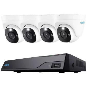 Reolink Σύστημα Παρακολούθησης 4 Καμερών IP 8MP με Καταγραφικό & Σκληρό Δίσκο