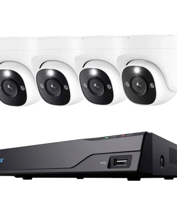 Reolink Σύστημα Παρακολούθησης 4 Καμερών IP 8MP με Καταγραφικό & Σκληρό Δίσκο