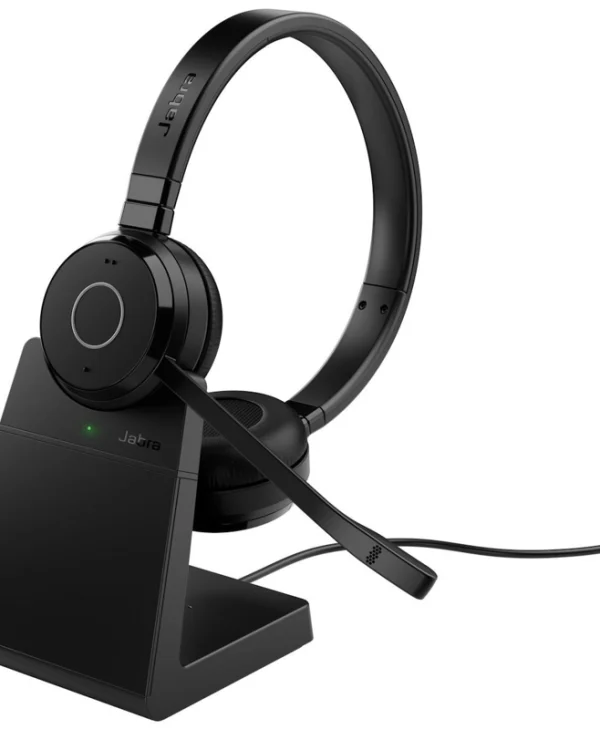 Jabra Evolve 65 Te Link Uc Mono Stand Wireless Headphones