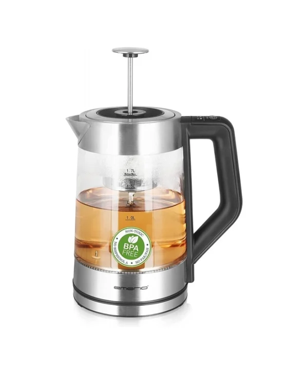 Emerio WK-122730 Βραστήρας 1.7lt 2200W Ασημί WK-122730