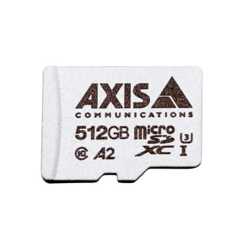 Axis Surveillance microSDXC 512GB Class 10 με αντάπτορα