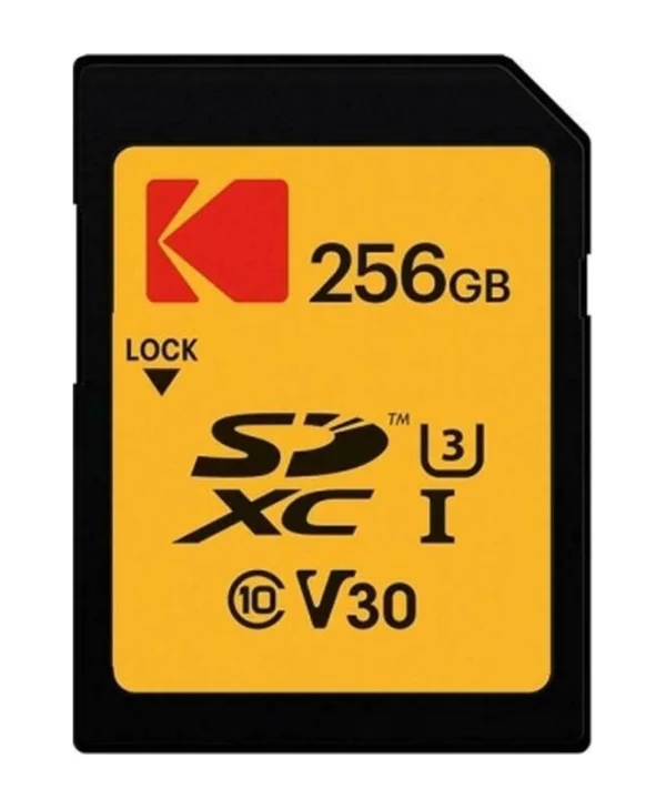 Kodak Ultra Performance SDXC 256GB Class 10 U3 V30 A1 UHS-I