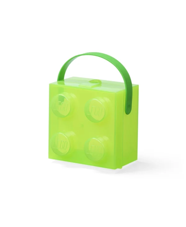 LEGO Παιδικό Κουτί Αποθήκευσης από Πλαστικό Πράσινο 16x16x11cm