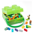 LEGO Παιδικό Κουτί Αποθήκευσης από Πλαστικό Πράσινο 16x16x11cm - Image 5