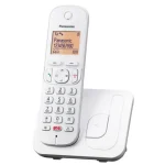 Panasonic KX-TGC250 Ασύρματο Τηλέφωνο με Ελληνικό Μενού Λευκό