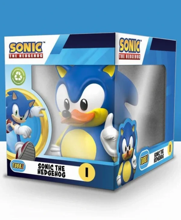 Sonic Hegdehog Boxed Tubbz Sonic Hedgehog #1 Φιγούρα Παπάκι Μπάνιου 10cm